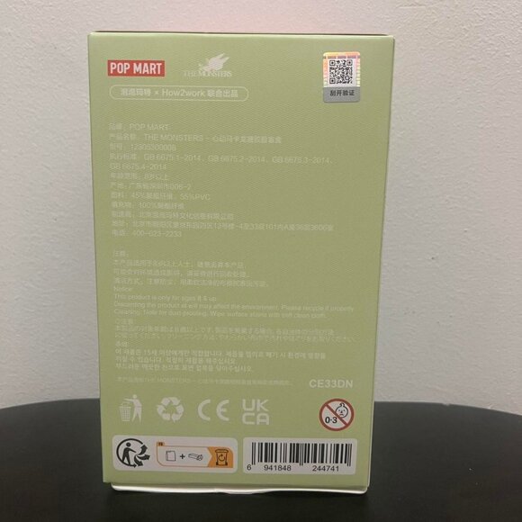 Popmart The Monsters Labubu Macaron Sea Salt Coconut - Picture 5 of 7